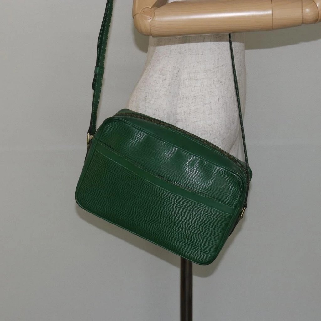 Louis Vuitton Epi Trocadero 27 Shoulder Bag Green M52314 Lv Auth Bs29512